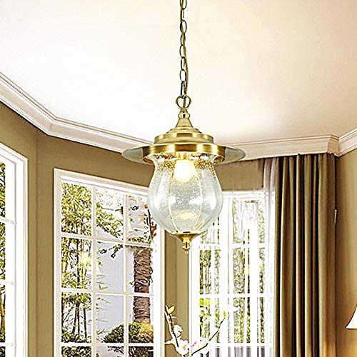 Ceiling hanging lamp pergola lustre suspendu extérieur vintage E27 - 2