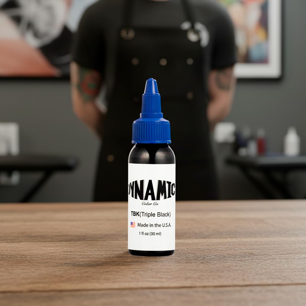 Dynamiczny tusz do tatuażu Triple Black (butelka 30 ml)