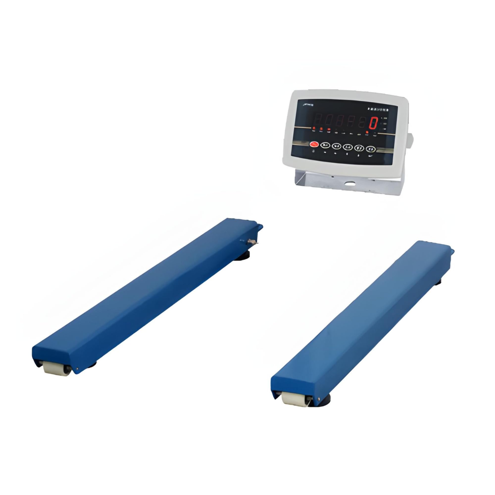 Barres Peseuses Industrielles 3T – 120 cm – Haute Précision 1 kg – Affichage LED – Mobilité & Robustesse – Idéal Logistique et Industrie