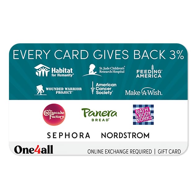 Multi-Brand Choice Cards Giving Good Hope eGift Card