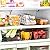 Sorbus Fridge Bins and Freezer Bins Refrigerator Organizer Stackable Food Storage Containers BPA-Free Drawer Organizers for Refrigerator Freezer and Pantry