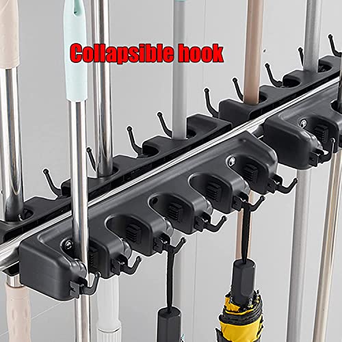 Support amovible pour balai idéal pour optimiser l'espace du balcon - 3