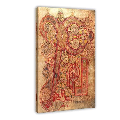 Toile Chi Rho du Book of Kells pour créer un bureau inspirant