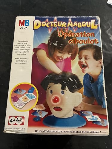mb jeux - jeu de societe - dr maboul operation ciboulot
