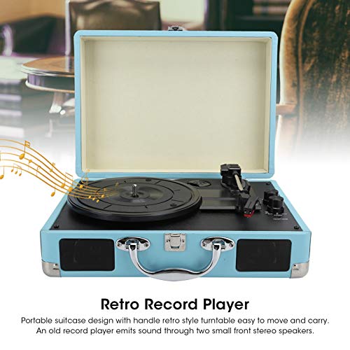 PUSOKEI Tourne-Disque Vinyle, Platine Vinyle avec Haut-Parleur portatif Valise, Platine Tourne-Disque 33/45/78 TR/Min… - Les Beatles, Paul McCartney, John Lennon, RIngo Starr, George Harrison PUSOKEI Tourne-Disque Vinyle, Platine Vinyle avec Haut-Parleur portatif Valise, Platine Tourne-Disque 33/45/78 TR/Min… – Image 5