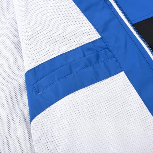 Image of MADHERO Mens Windbreaker Jacket Lightweight 90s Retro Wind Breakers