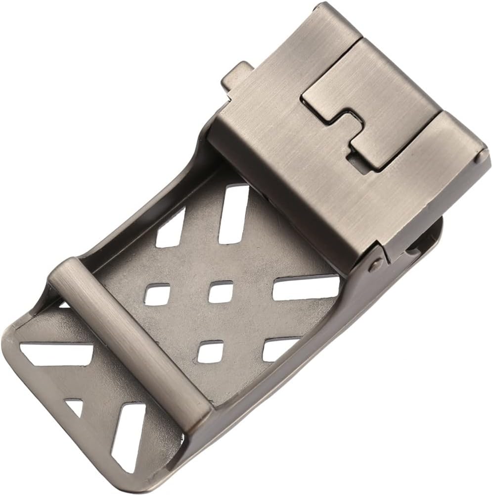 Men's Casual Belt Buckle Leather Pants Automatic Accessories