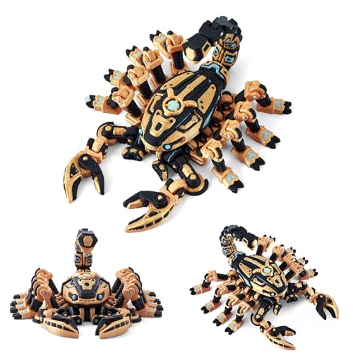 Scorpion mécanique Yipintang imprimé 3D Cyberpunk avec queue mobile