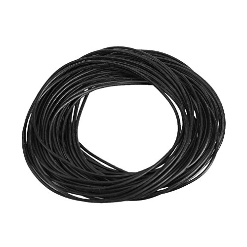 O- Watch Back Gaskets, 950pcs/set Universal Rubber O- Seal Gaskets for Watch Back Cover 0.5/0.6/0.7mm 12mm-30mm(0.5mm)