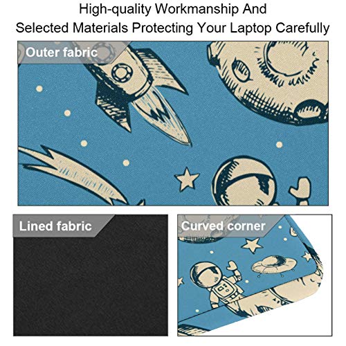 Bandolera de astronauta azul impermeable y cómoda con compartimentos 3