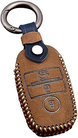 Ontto Autoschlüssel Hülle Für Kia - Metall-Schutzhülle Mit Leuchtstreifen Für Sorento, Sportage, Rio & Mehr