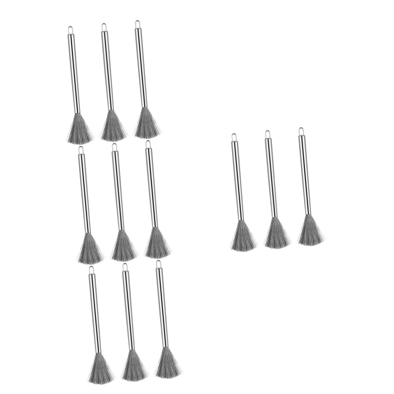 VANZACK Cepillo De Limpieza De Inoxidable Cocina De Utensilios De Cocina Y Sartenes Resistente Y Duradero 3 Piezas X 4