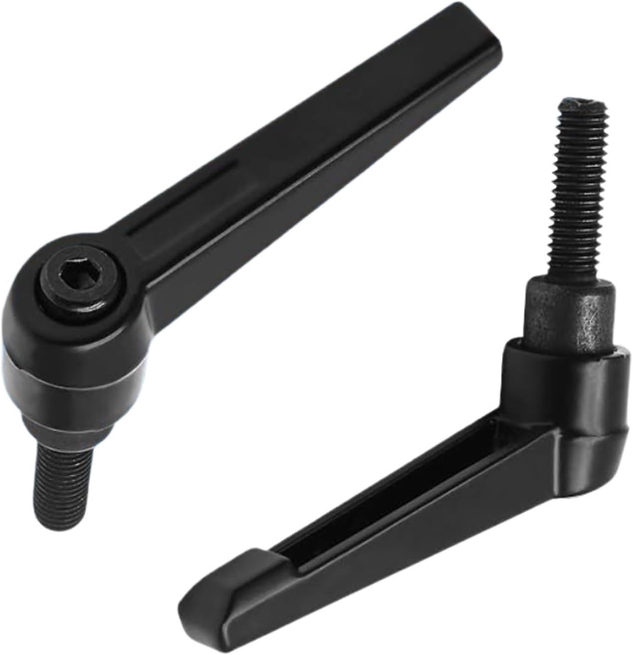 2pcs Handle Screws Bolt M4 M5 M6 M8 M10 M12 M16 Clamping Lever Machinery Adjustable Locking External Male Thread Knob(M12x40mm)