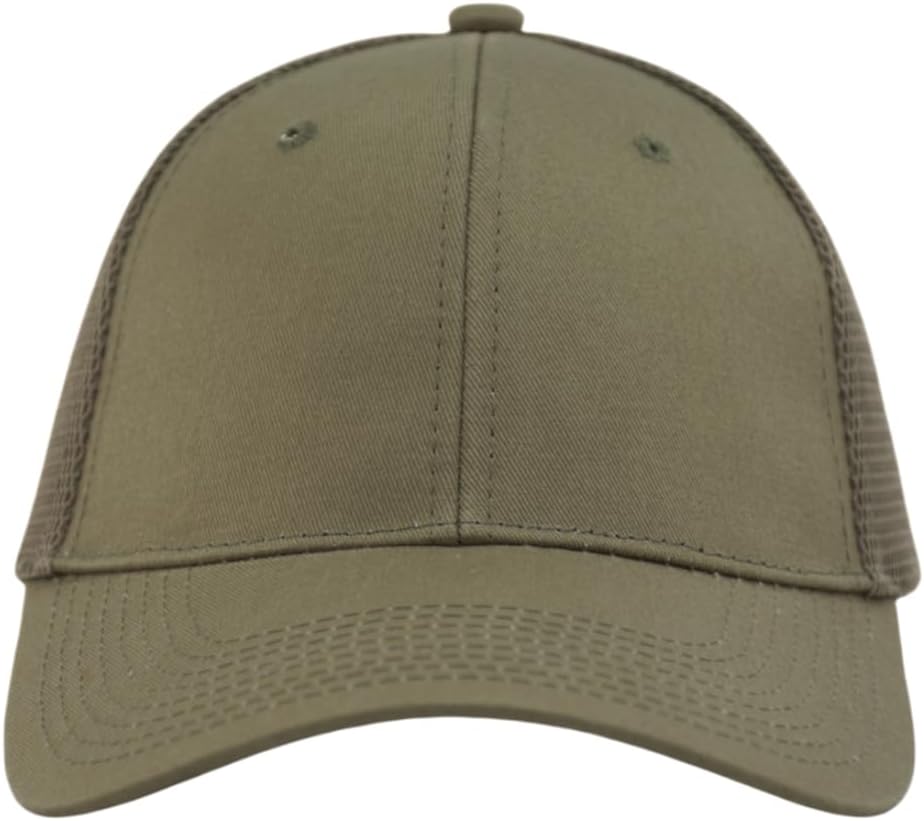 TSSGBL Multiple Sizes S,M,L,XL,XXL Snapback Baseball Trucker Hat Basic No-Logo Plain Men Women Mesh Work Ball Cap Green XXL - Image 2