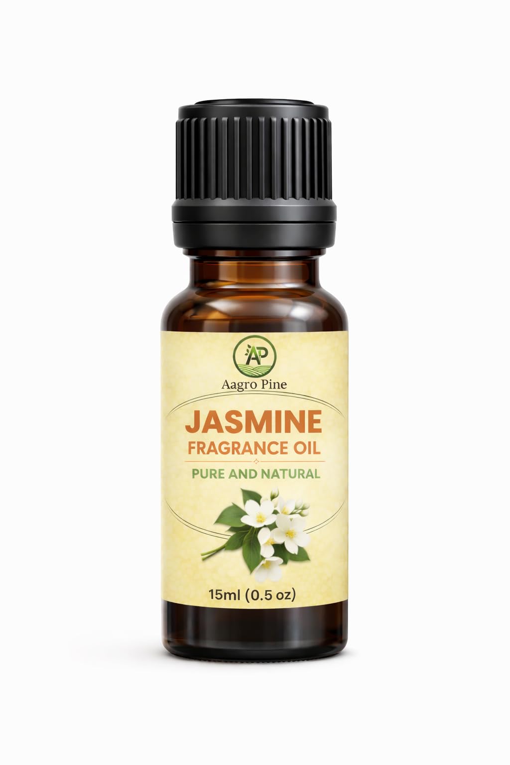 AAGRO PINE Jasmined Fragrance Oil | Long-Lasting Aroma Oil for Diffusers, Home Fragrance, Candles, Soaps & Personal Care Use