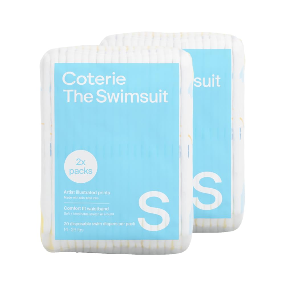 Coterie Baby Swim Diapers, Size Small