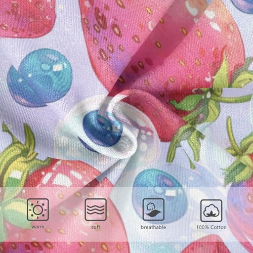 Wusikd Strawberries Boys' Underwear Cotton Boys Briefs Soft Toddler Underwear 2T3