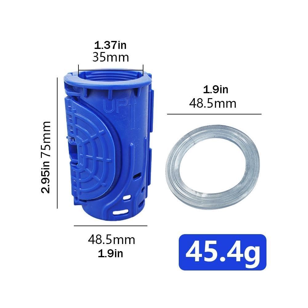 Dado di fissaggio del rubinetto,Serrare e rilasciare rapidamente il dado di blocco,Dado del rubinetto in plastica da 35 mm per allentare il dado di bloccaggio