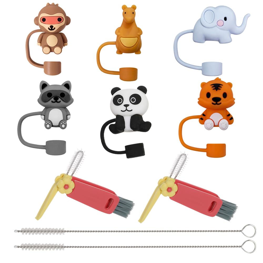 6 Pcs Silicone Spill Proof Stopper