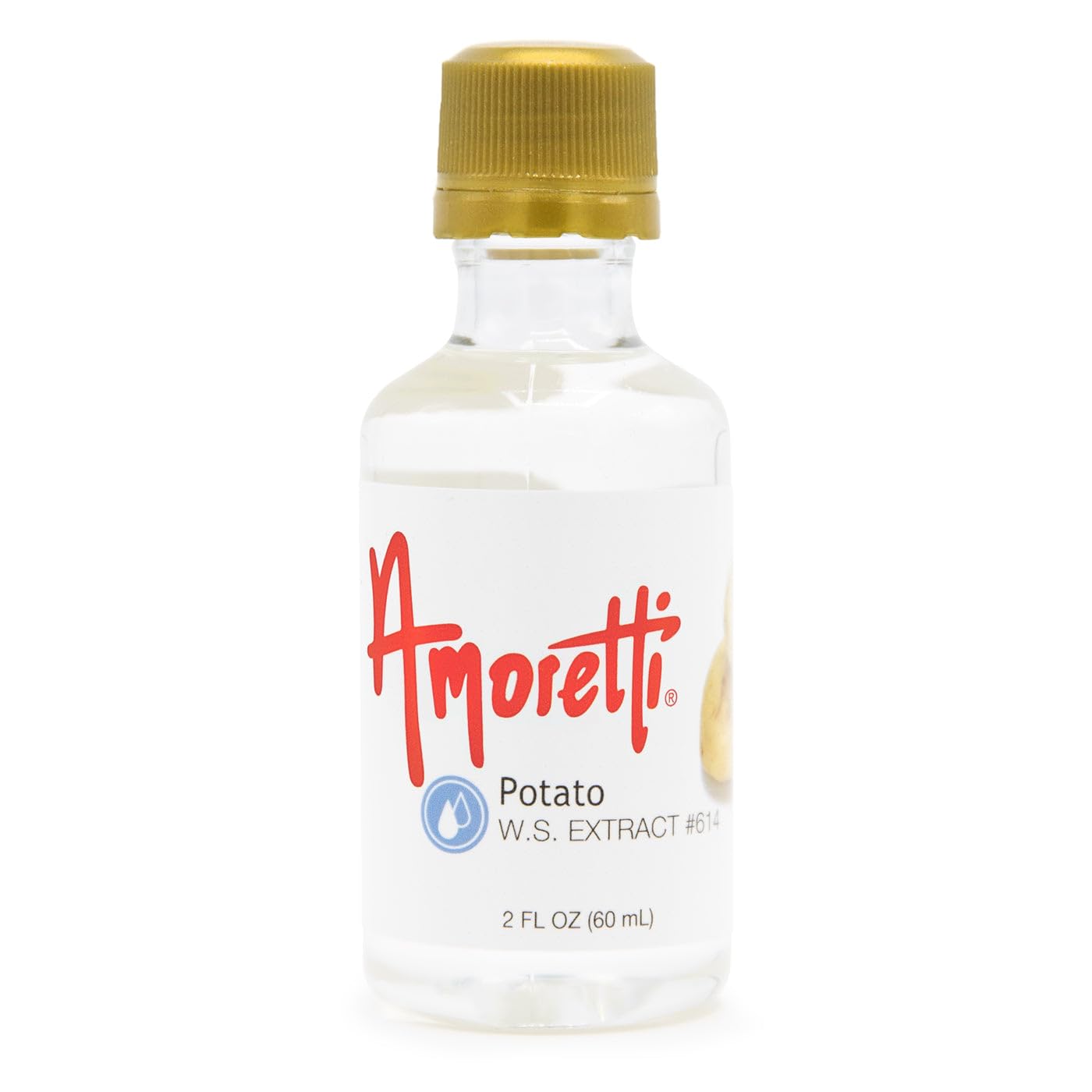 Amoretti - Potato Extract Water Soluble 2 oz - Highly Concentrated & Perfect For Pastry, Savory, Brewing, and more, Preservative Free, Vegan, Kosher