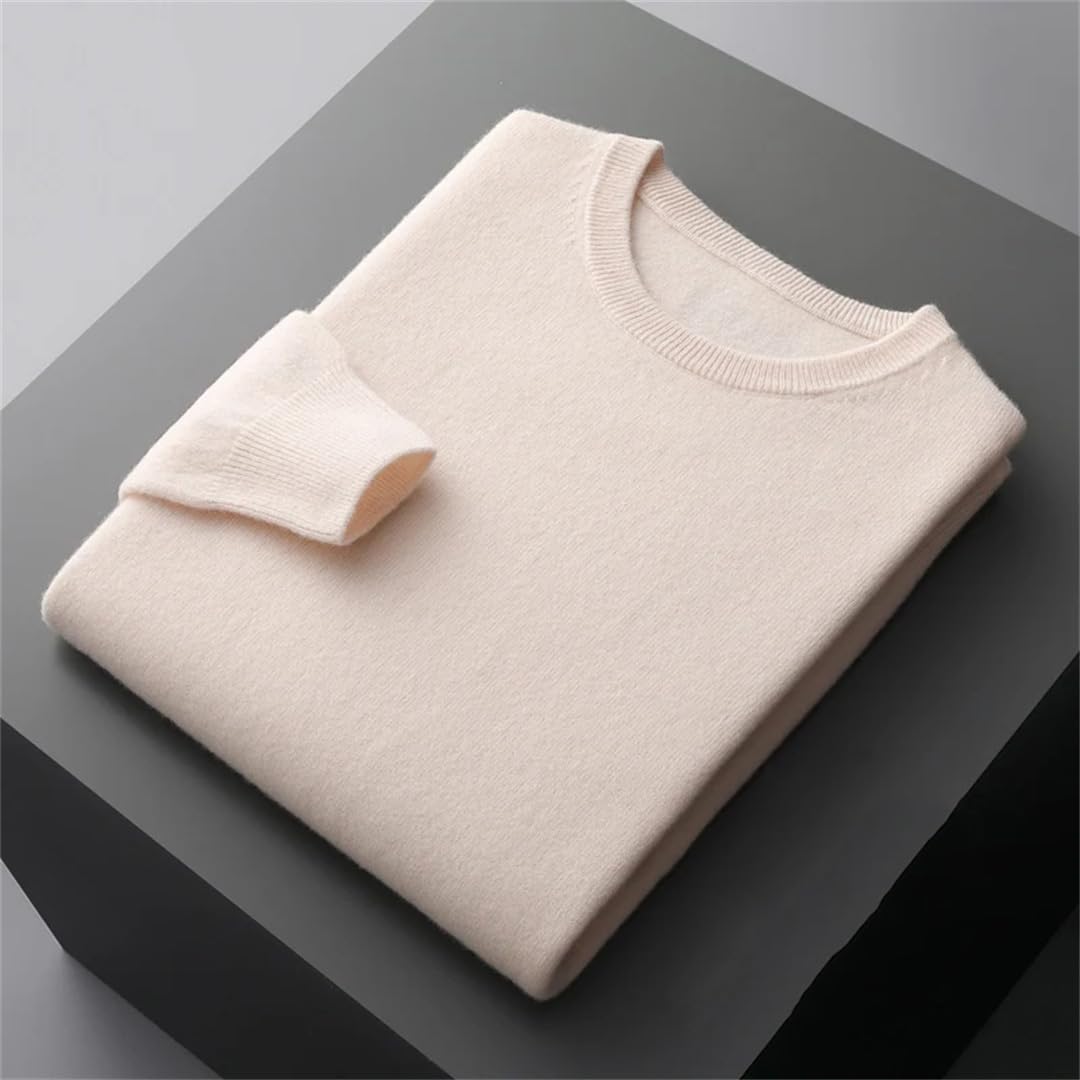 Uomo Tinta unita Girocollo Breve Pullover Maniche Lunghe Tempo Libero Maglione
