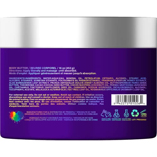 Prideful Body Butter (Lavender & Sandalwood) 10.5 Oz #TOP1