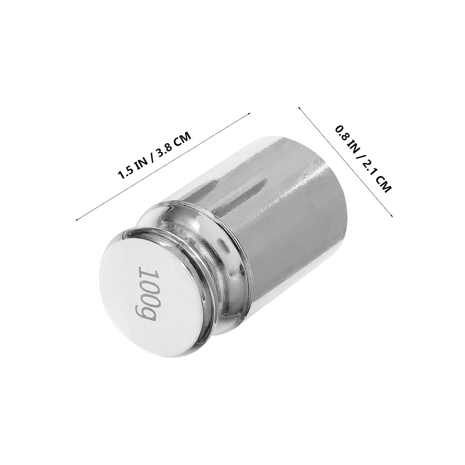 CHILDWEET 7pcs M1 Class Steel Calibration Weight Set 1g to 100g Precision Gram Scale Weights for Laboratory Balance, Jewelry Scale, and Small Balance Calibration
