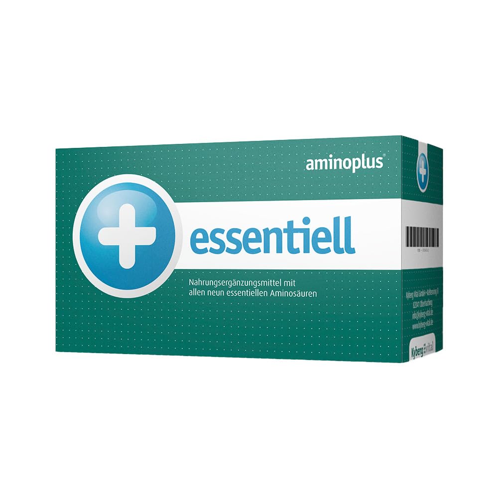 aminoplus essentiell 60 Tabletten, Nahrungsergänzungsmittel mit allen neun essentiellen Aminosäuren