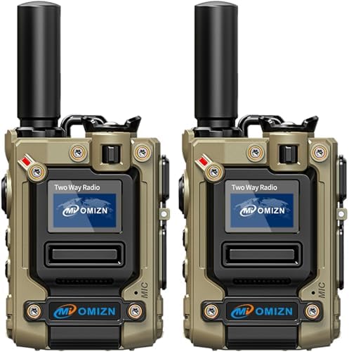 M8 Global Walkie Talkie Unlimited Range, 4G LTE PoC PTT Two Way R...