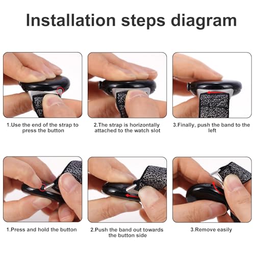Pack de 3 correas 22mm para reloj mujer miniatura 4