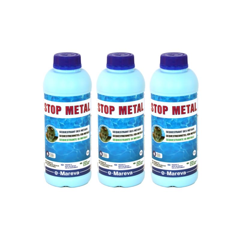 Mareva Lot de 3 Stop-Metals 1 L - 150070Ux3