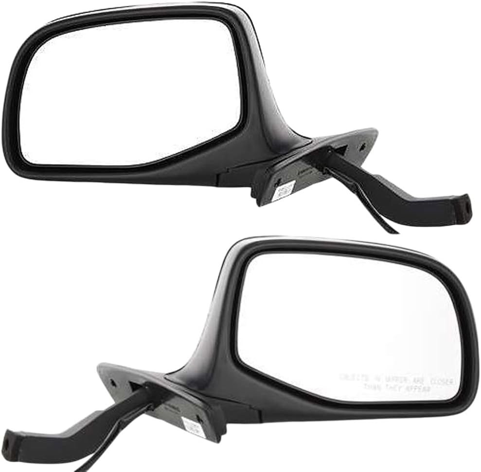 Garage-Pro Driver & Passenger Side Truck Mirrors for Ford F-150 F-250 Bronco 1992-1996, Paintable, Driver Side Mirror Replacement, With or Without Performance Package