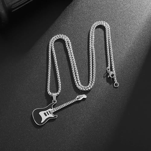 Collier guitare synthése acier inoxydable résistant TABOJS - 6