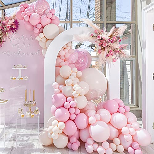 Palloncini Rosa Bianchi, Ghirlande Palloncini