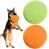 Una buena herramienta para el entrenamiento y el servicio puede limpiar la boca de su perro. Con esta goma frisbee perro, su perro amado se divertirá más que masticar muebles.