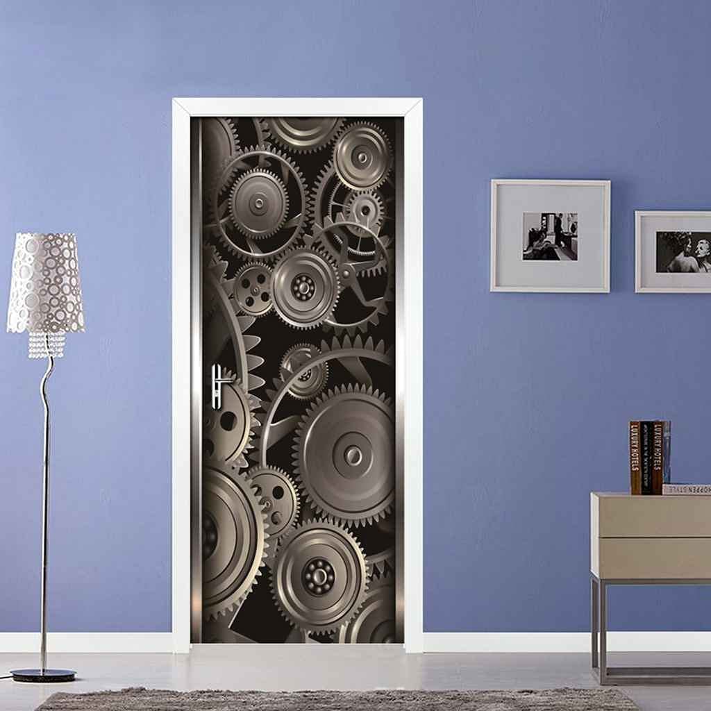 Sticker Porte Couverture souple européenne Papier Peint pour Porte Stickers Trompe Loeil Papier Peint 3d Trompe L'oeil Poster de Porte L100 x H200cm Sticker Porte Couverture souple européenne Papier Peint pour Porte Stickers Trompe Loeil Papier Peint 3d Trompe L'oeil Poster de Porte L100 x H200cm