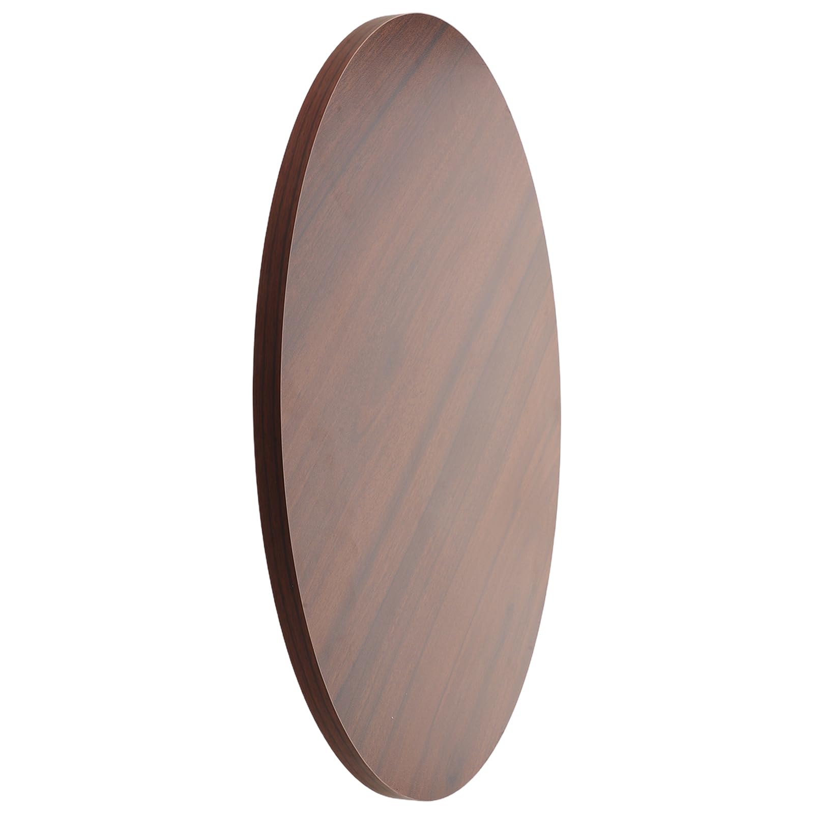 Plateau en bois noyer résistant de 40 cm de diamètre