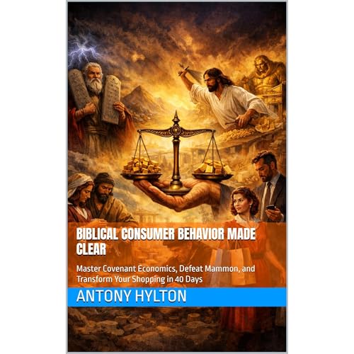 BIBLICAL CONSUMER BEHAVIOR MADE CLEAR Audiolibro Por Antony Hylton arte de portada