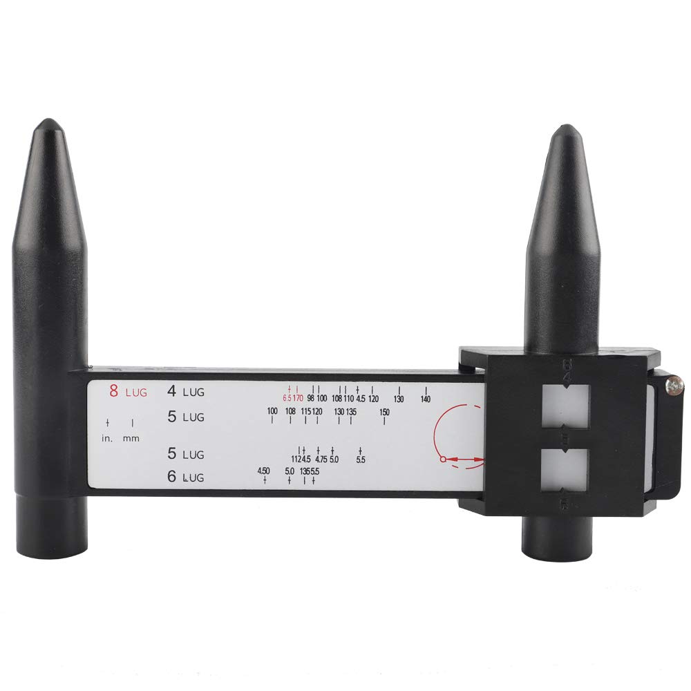 Wheel PCD Gauge - Measure Lug Bolt Patterns -4