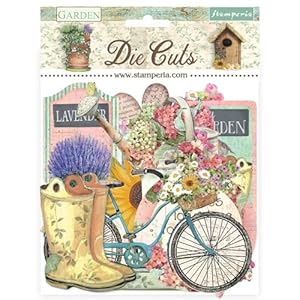 Stamperia Garten Die Cuts Stanzteile