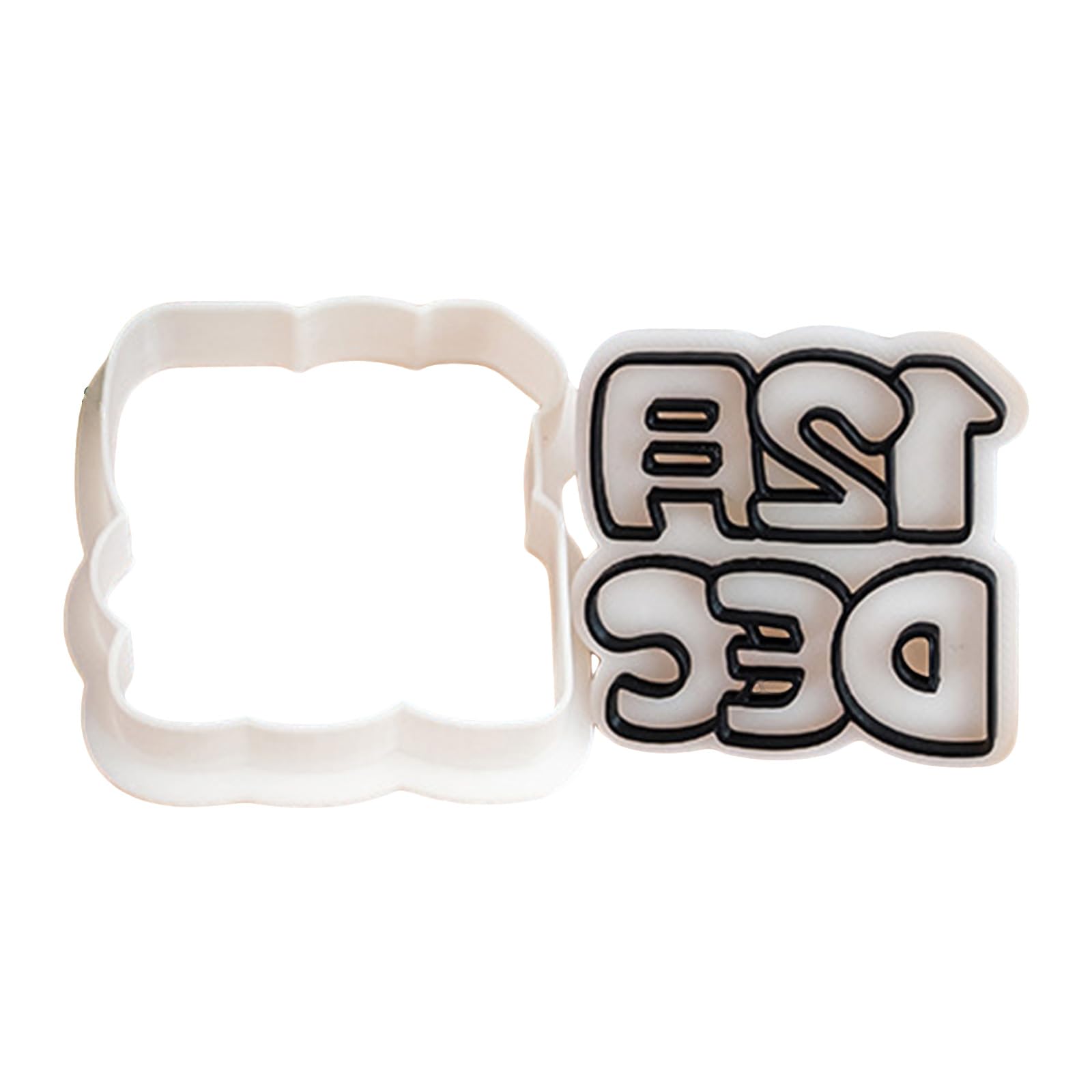 Carotoe December Creative Cookie Molds Biscuit Biscuit Molding Christmas Kitchen Baking Supplies Dough For Baking Lover Family Gathering Cookie Molds