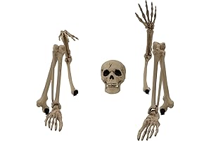 Haunted Hill Farm Animated Ground-Breaking Skeleton Decoration