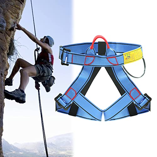 YIJU s de escalada protegem a cinturo Arnês de segurança de meio para escalada em árvore de expansão