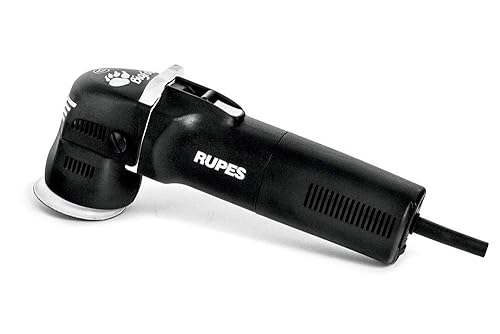 RUPES LHR75E Polisseuse excentrique noire, 400 W, 5500 tr/min, électrique