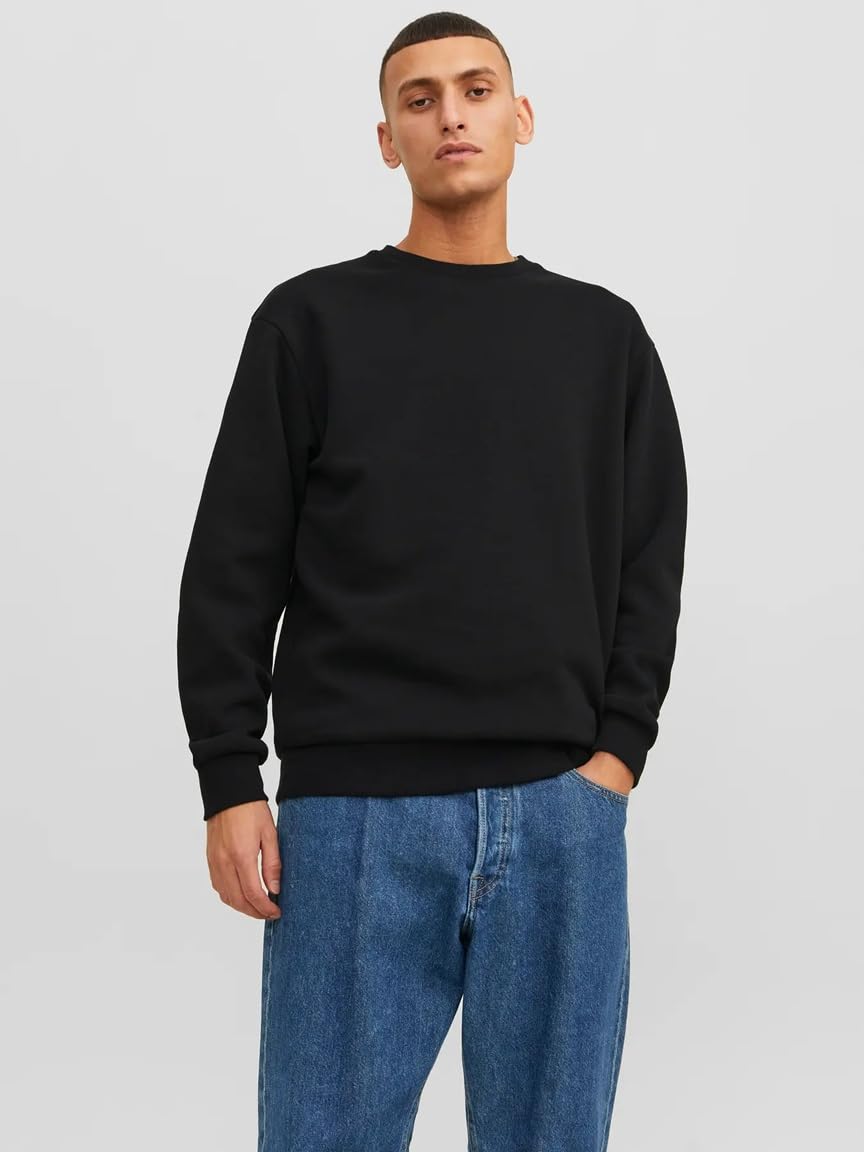 JACK & JONES Maglione Base a Manica Lunga Girocollo Pullover Monocromatico JJEBRADLEY von