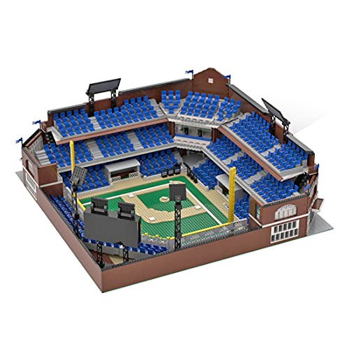 TRUU Baseballstadion-Bausteine, MOC-Bausteine, 7313-teilige Bausteine, modulares Gebäude, ohne Aufkleber, einfach zu…