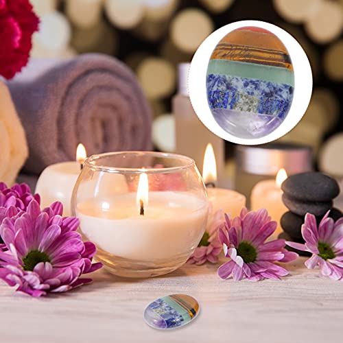EXCEART Cristal Pedras Chakra Pedras de Cura Pedra Cura Cristais Presentes para Yoga Meditação Mindf