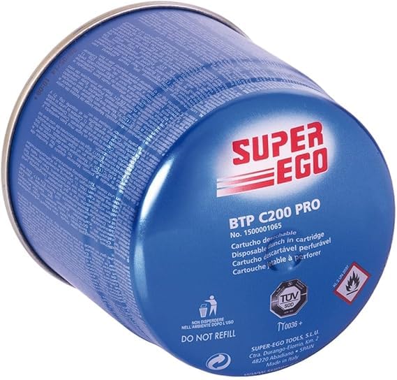 Suinga Butangaskartusche, 190 g, für Kocher, Gaskartusche für Camping...