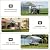 Aoxun 10x15 ft Carport Heavy Duty Car Canopy for Cars, Boats, Trucks, Outdoor Carport Shelter Portable Garage with Reinforced Frame and Stakes, White