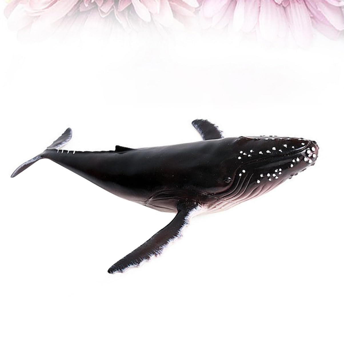Toyvian 1pc Balena megattera tonno modello mare animale oceano figura